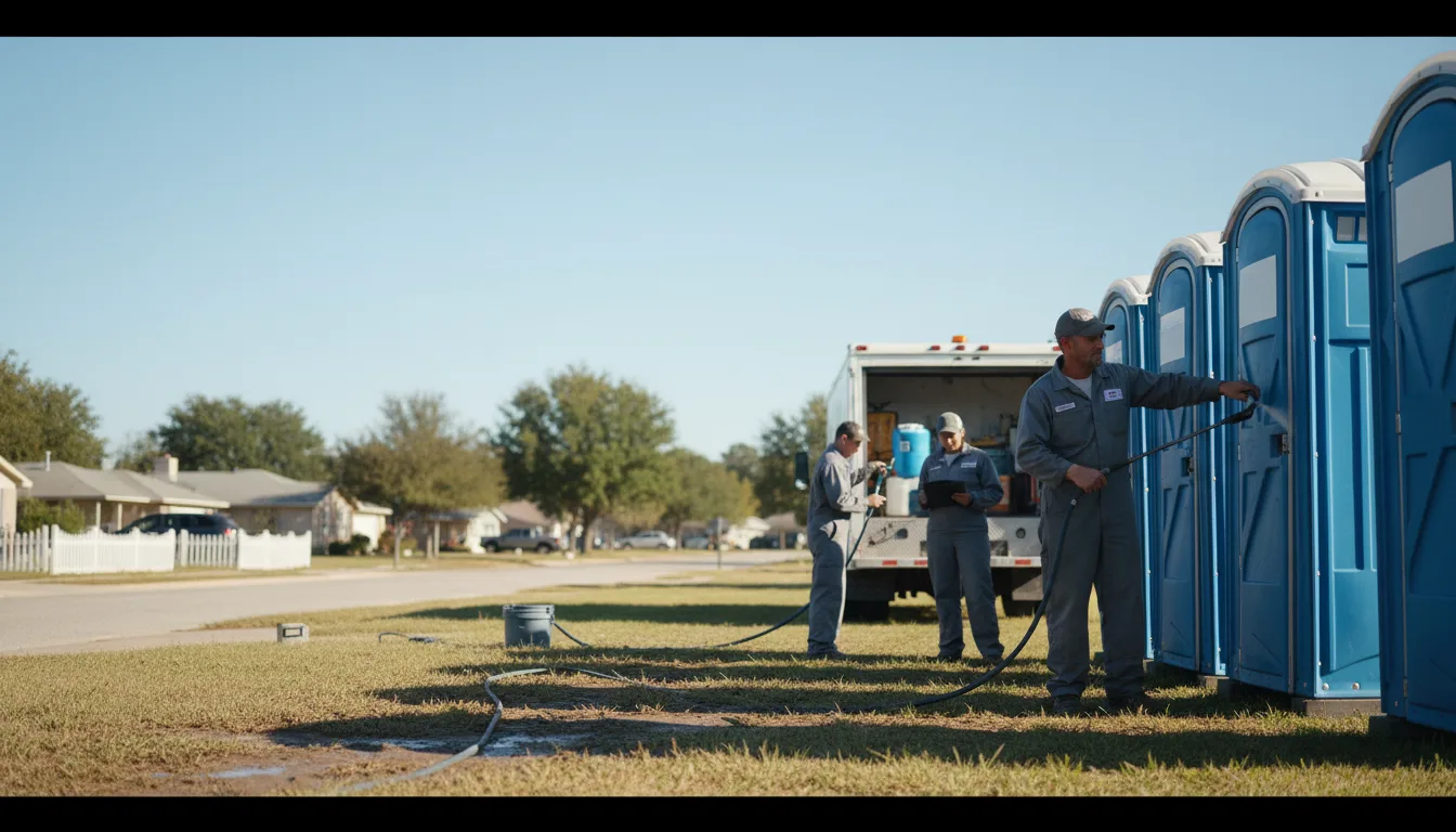 Long-Term Portable Toilet Rental in Gore, OK near me